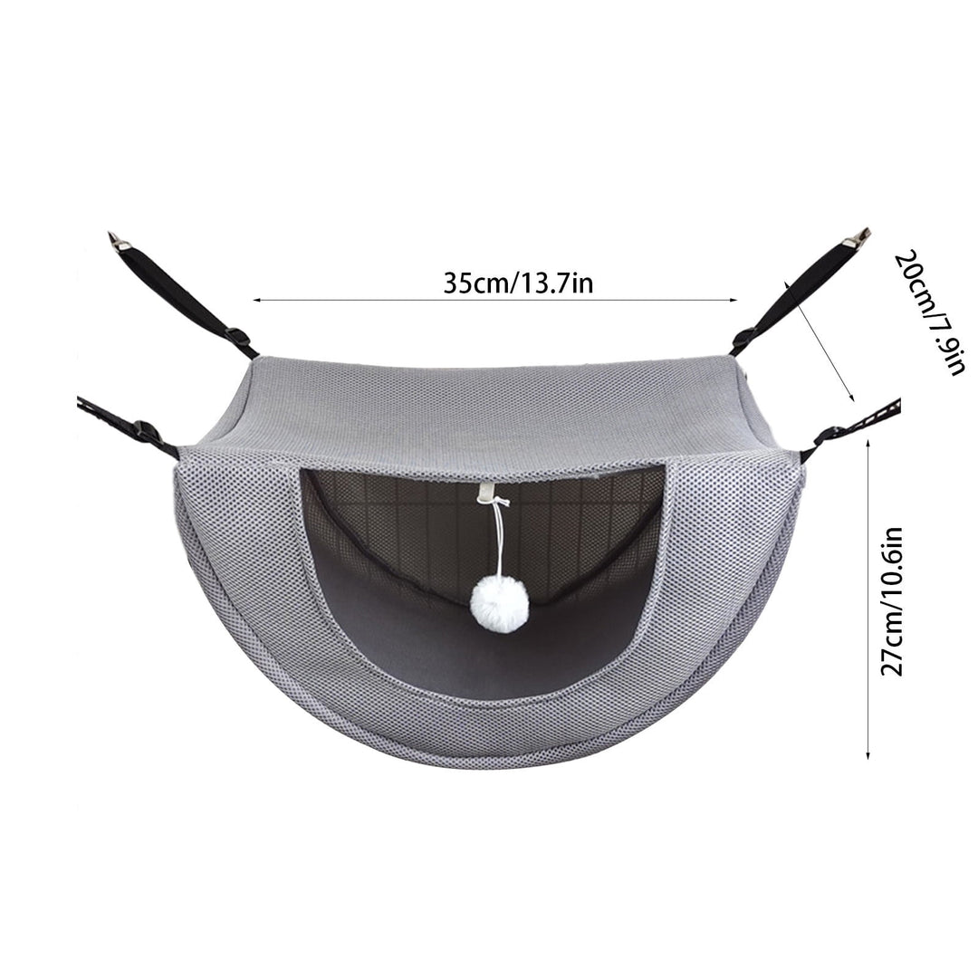 Grey Pet Hanging Bed For Cats and Rabbits