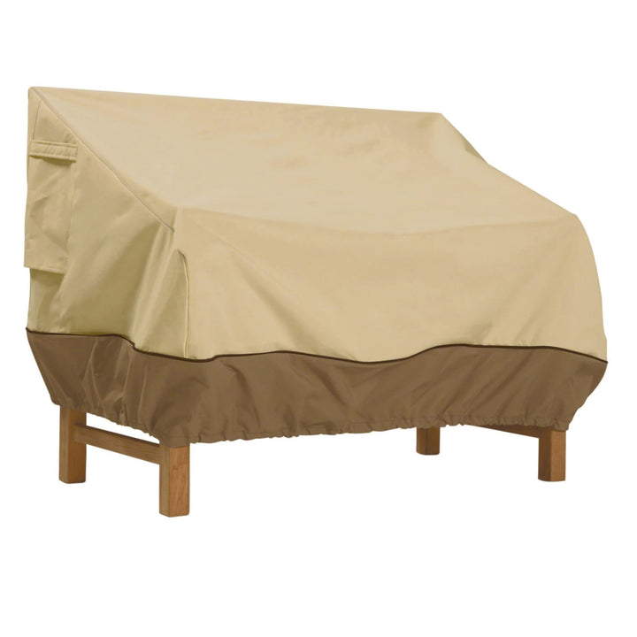 Outdoor  Waterproof 2-Person Outdoor Glider Bench Cover for Double Swing Rocking Chair, Couch Covers （Double color）