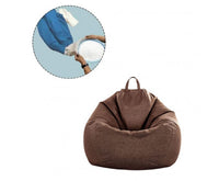 Bean Bag Chair Cover Brown