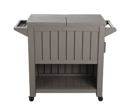 taupe-patio-serving-trolley-with-built-in-chiller