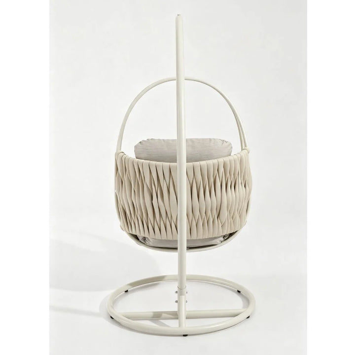 Merewether hanging egg chair with stand, holds up to 120kg