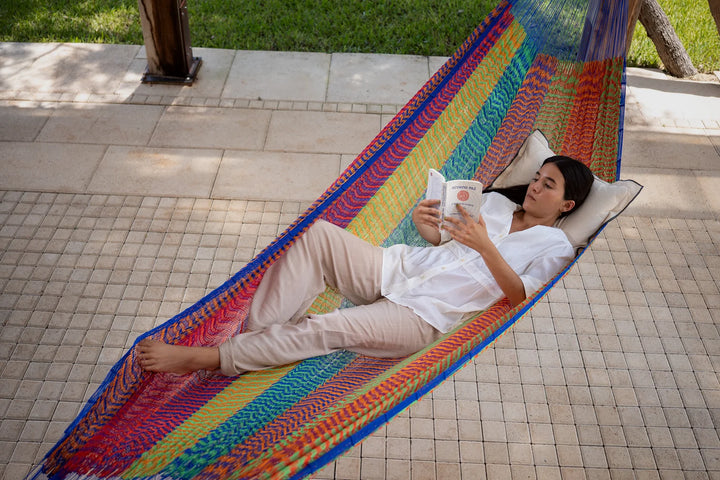 Mexican Queen Outdoor Cotton Hammock
