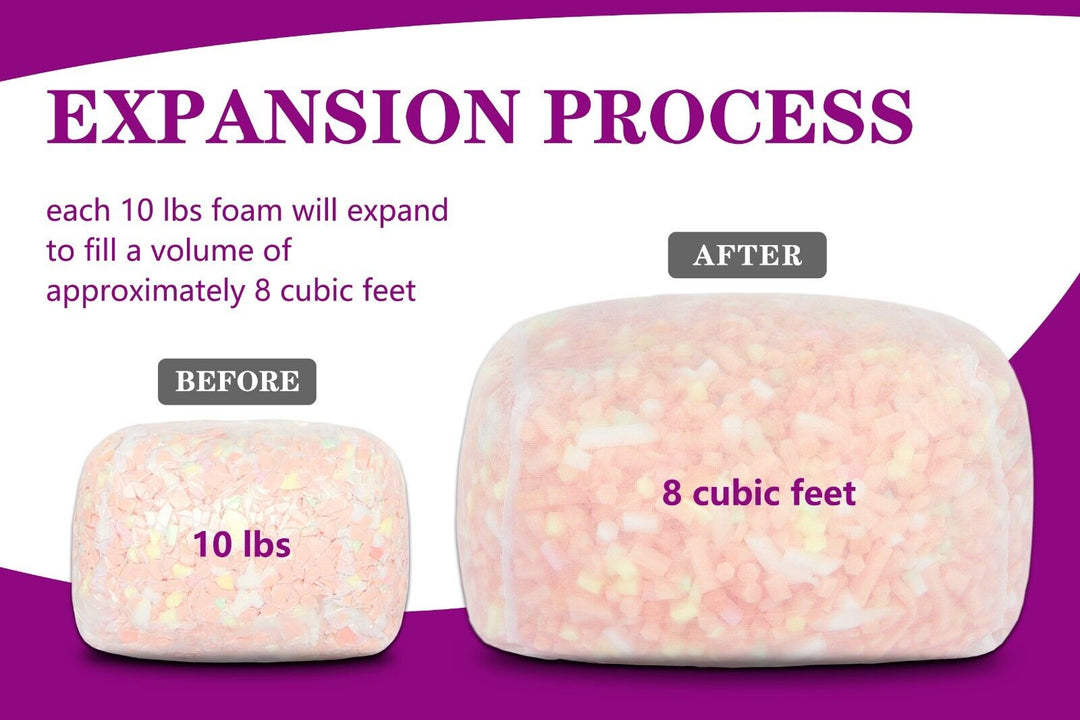 Allergy Free Foam Bean Bag Filling