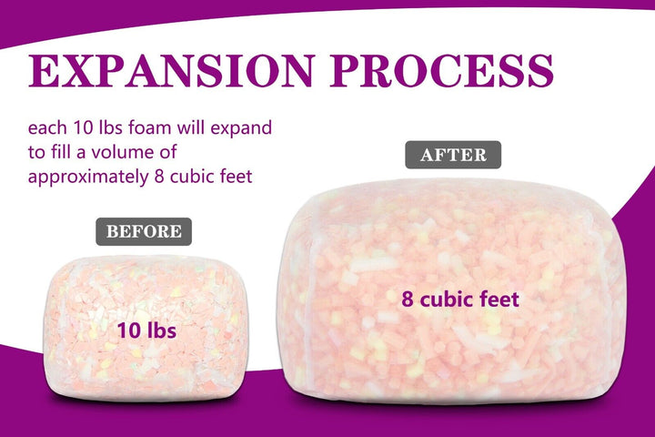 Allergy Free Foam Bean Bag Filling