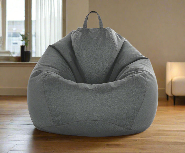 Bean Bag Chair Cover Grey