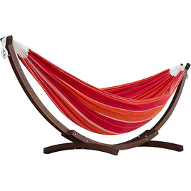 Double Size Hammock with Wooden Frame (Mimosa)