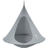 kids-teepee-hanging-bed-tent-light-grey