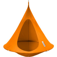 kids-teepee-hanging-bed-tent-orange