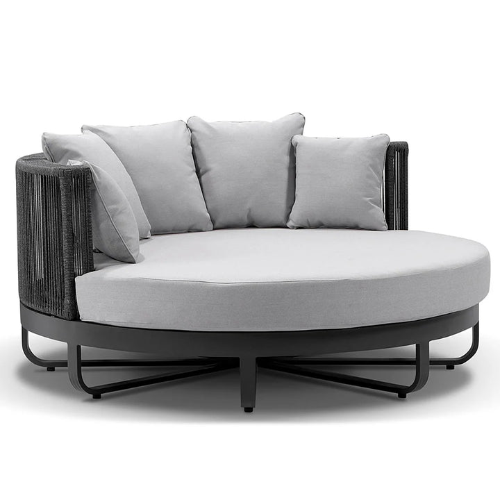 Swansea Outdoor Round Rope Daybed Sun Lounge – 160cm