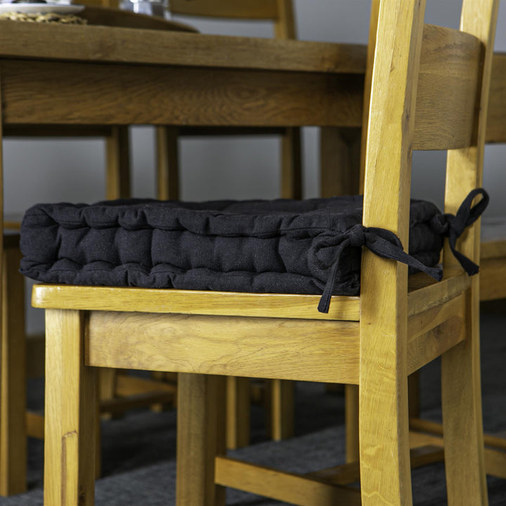 Square Padded French Mattress Dining Chair Cushion