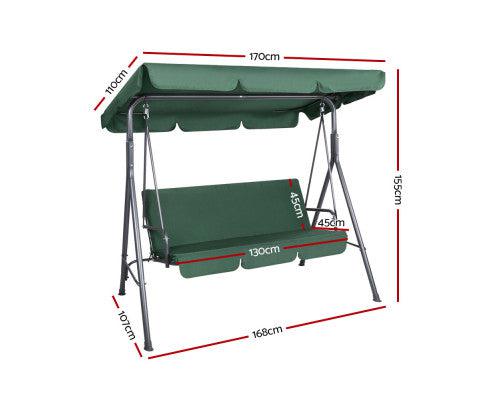 Garden Swing Chair (Green)