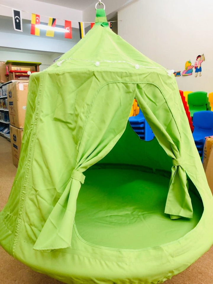 Green Hangout Sensory Hanging Nest