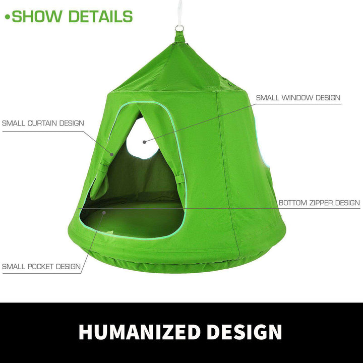 Green Hangout Sensory Hanging Nest