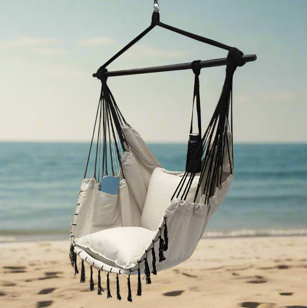 Hammock Chair with Tassels