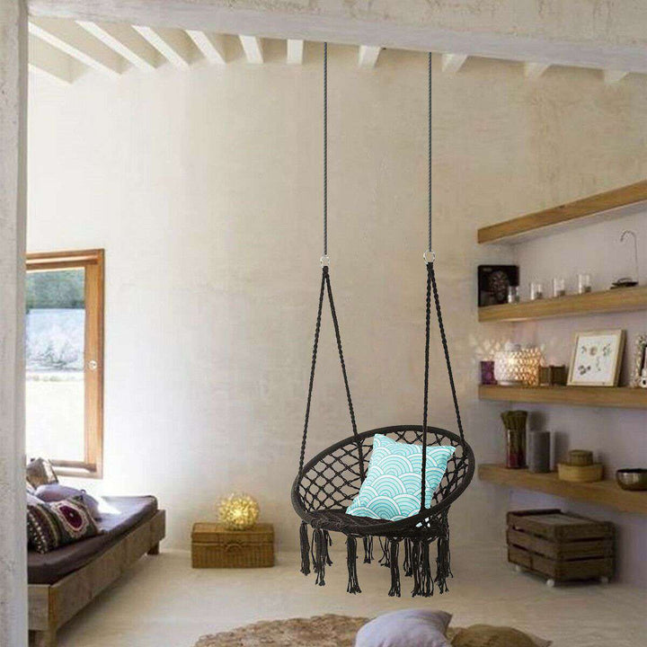 Hammock Swing Chair In Black Colour