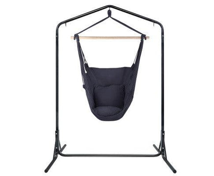 Hanging Hammock Chair with Double Hammock Chair Stand