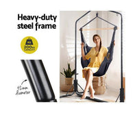 Hanging Hammock Chair with Double Hammock Chair Stand