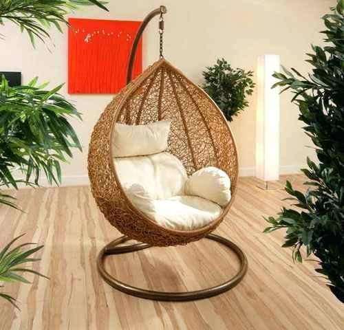 Hanging Outdoor Rattan Egg Swing Chair Siesta Hammocks