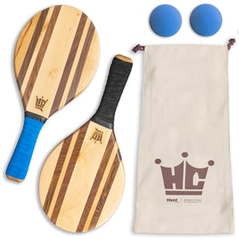 Hammer Crown Frescobol Paddle Set (Beach Stripes)