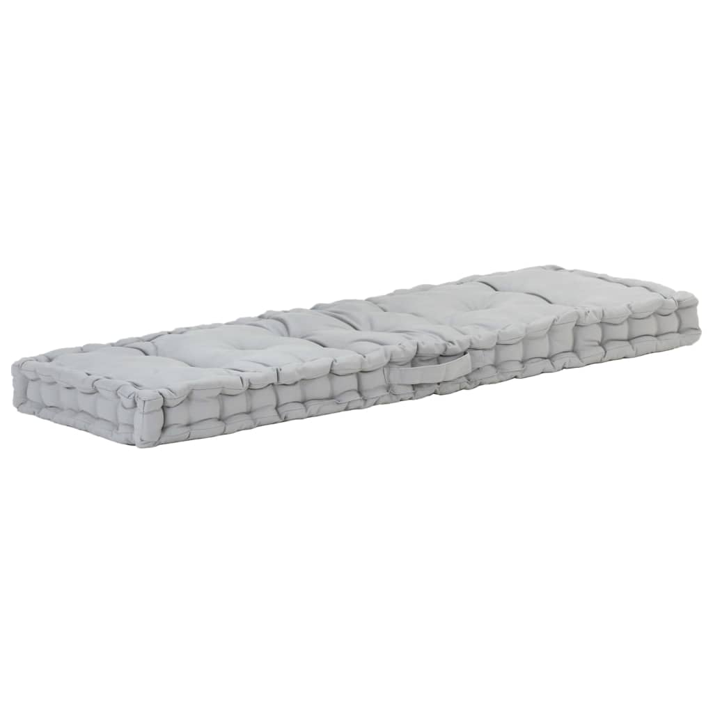2 Pcs Pallet Floor Bench Cushions 120 x 40 x 7 CM