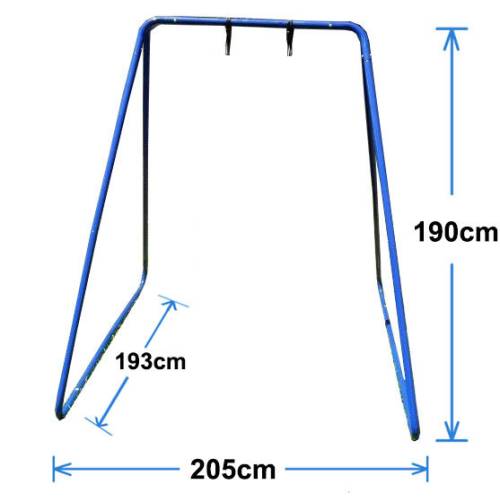 Indoor Sensory Teal Swing Stand