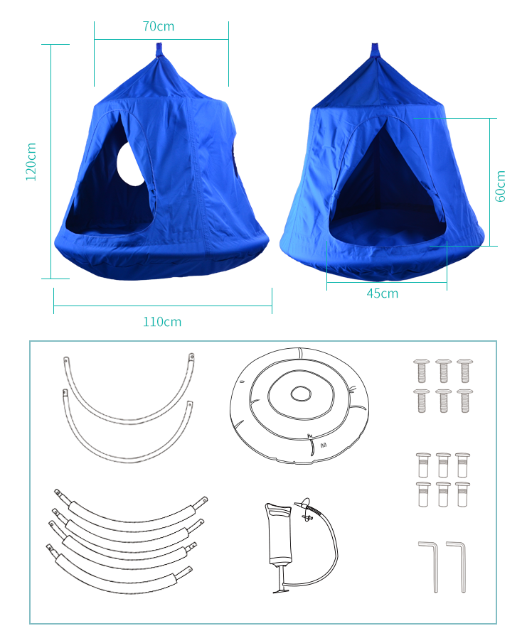 Kids Hanging Tent