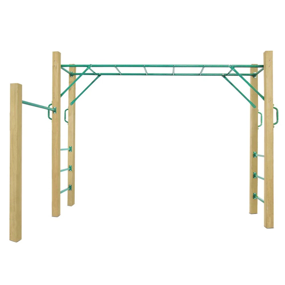 2.5m Timber Monkey Bars
