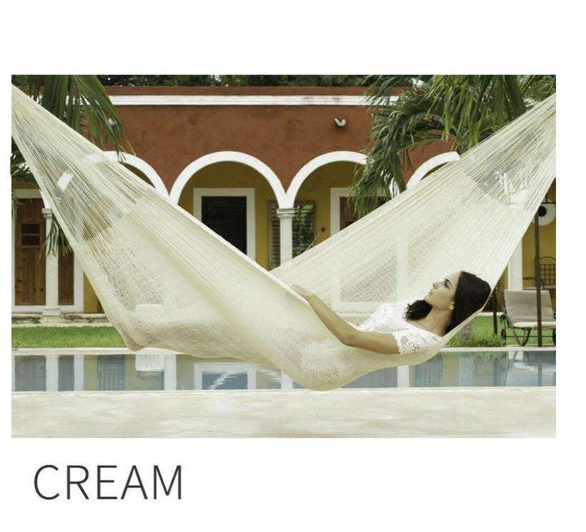Mexican Jumbo Outdoor Cotton Hammock