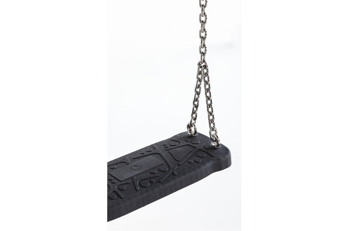Rubber Swing Seat With Stainless Steel Fork Chains 2m long