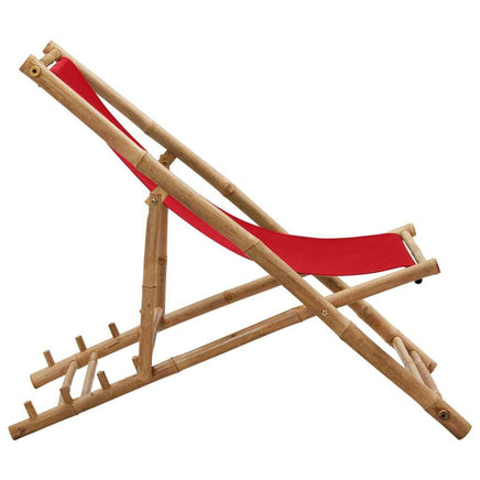 premium-red-canvas-and-bamboo-garden-chair-set-side-view