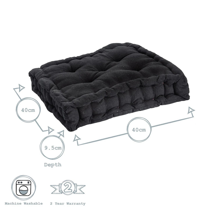 Square Padded French Mattress Dining Chair Cushion