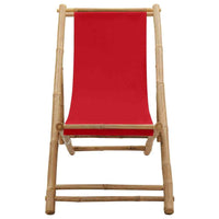 premium-red-canvas-and-bamboo-garden-chair-set-front-view
