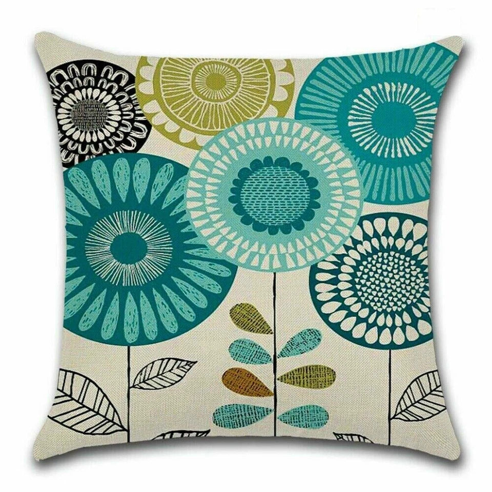 Tropical Abstract Decorative Cushion 45x45 CM