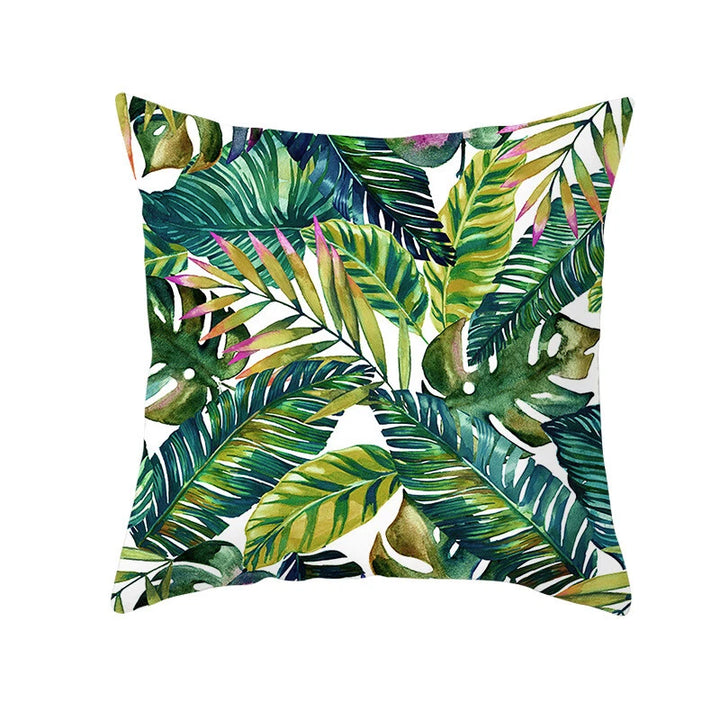 Tropical Water Resistant Outdoor Cushion Cover 45x45 CM