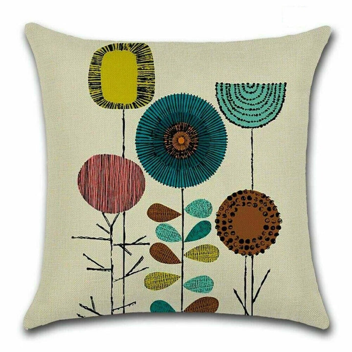 Tropical Abstract Decorative Cushion 45x45 CM