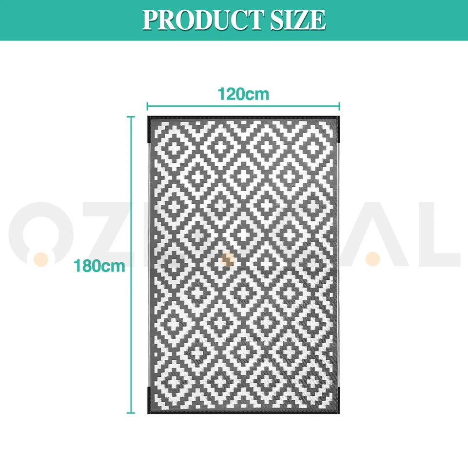 Extra Large Outdoor Mat Up To A Massive 272x366cm