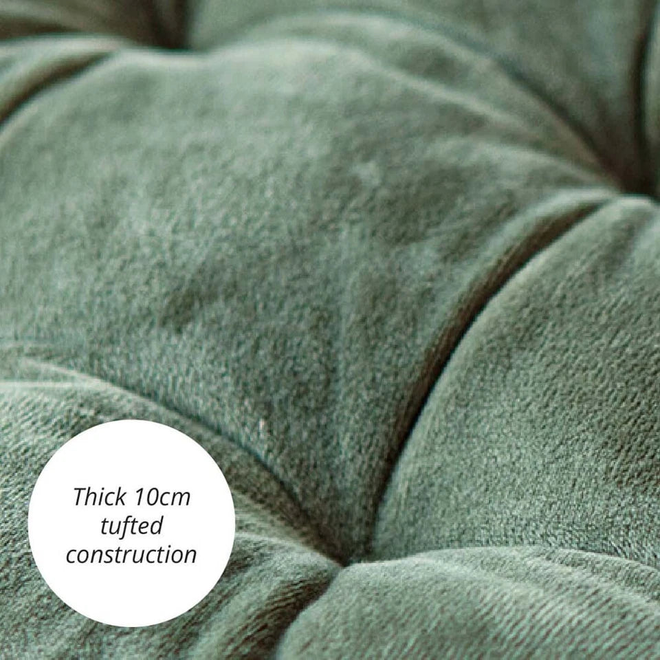 Tufted Full Chair Support Cushion 48cm x 120cm