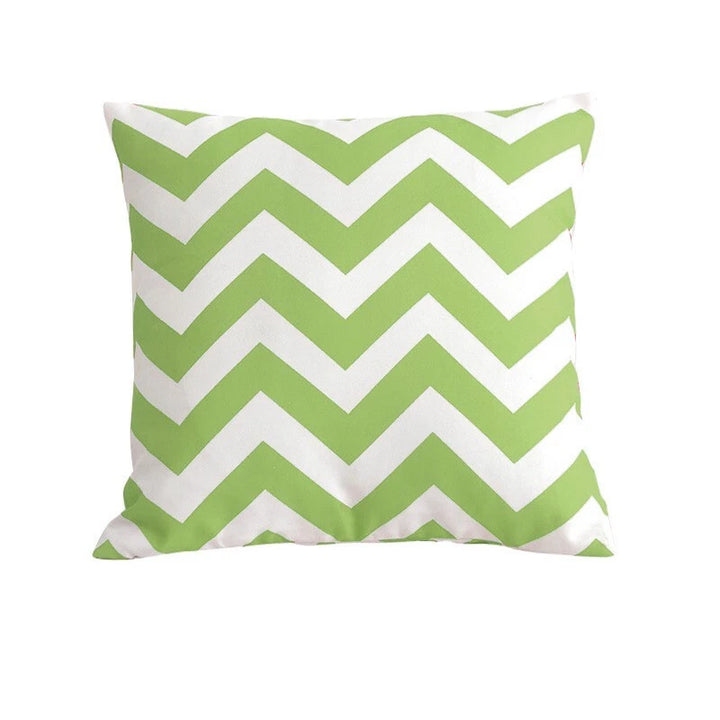 Water Resistant Multi Colour Stripes Cushion Cover