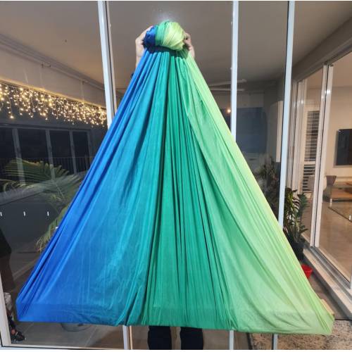 Indoor Sensory Teal Swing with Stand