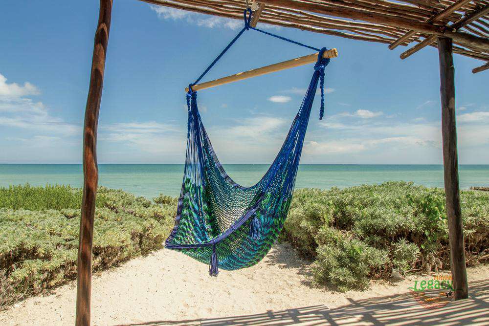 Thick Cotton Mexican Chair (Caribe)