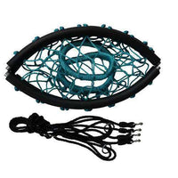 100cm Teal Web Nest Tire Sensory Swing-None-Siesta Hammocks