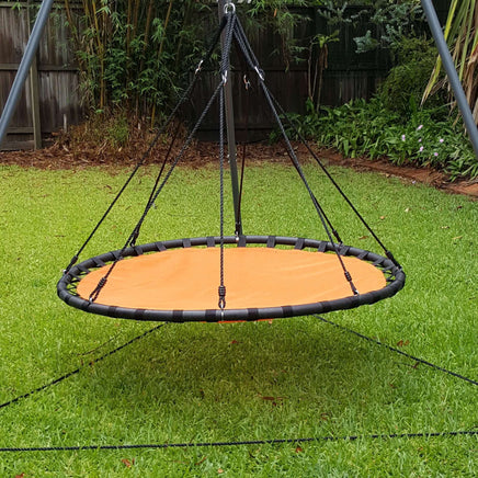 150 cm Orange Mat Nest Sensory Swing with Tripod Stand-None-None-None-Siesta Hammocks