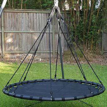 150cm Black Mat Nest Sensory Swing-None-None-Siesta Hammocks