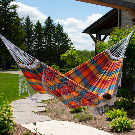 multi-colour-double-size-brazilian-hammock-with-fringe-outdoor