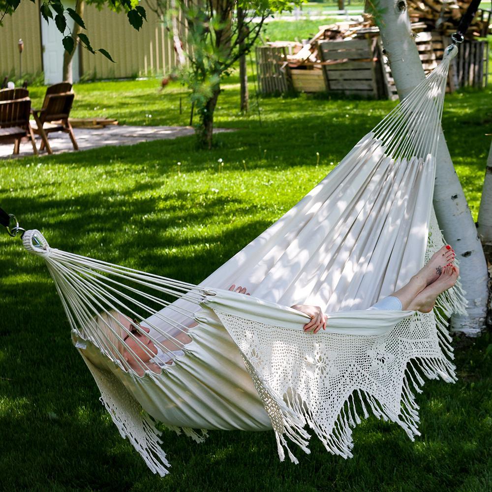 deluxe double size Brazilian hammock