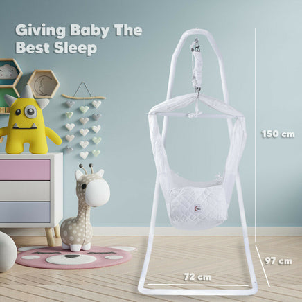 Baby-Hammock-Cot-Bassinet-Cotton-with-Stand-Mattress-carry-bag-dimensions