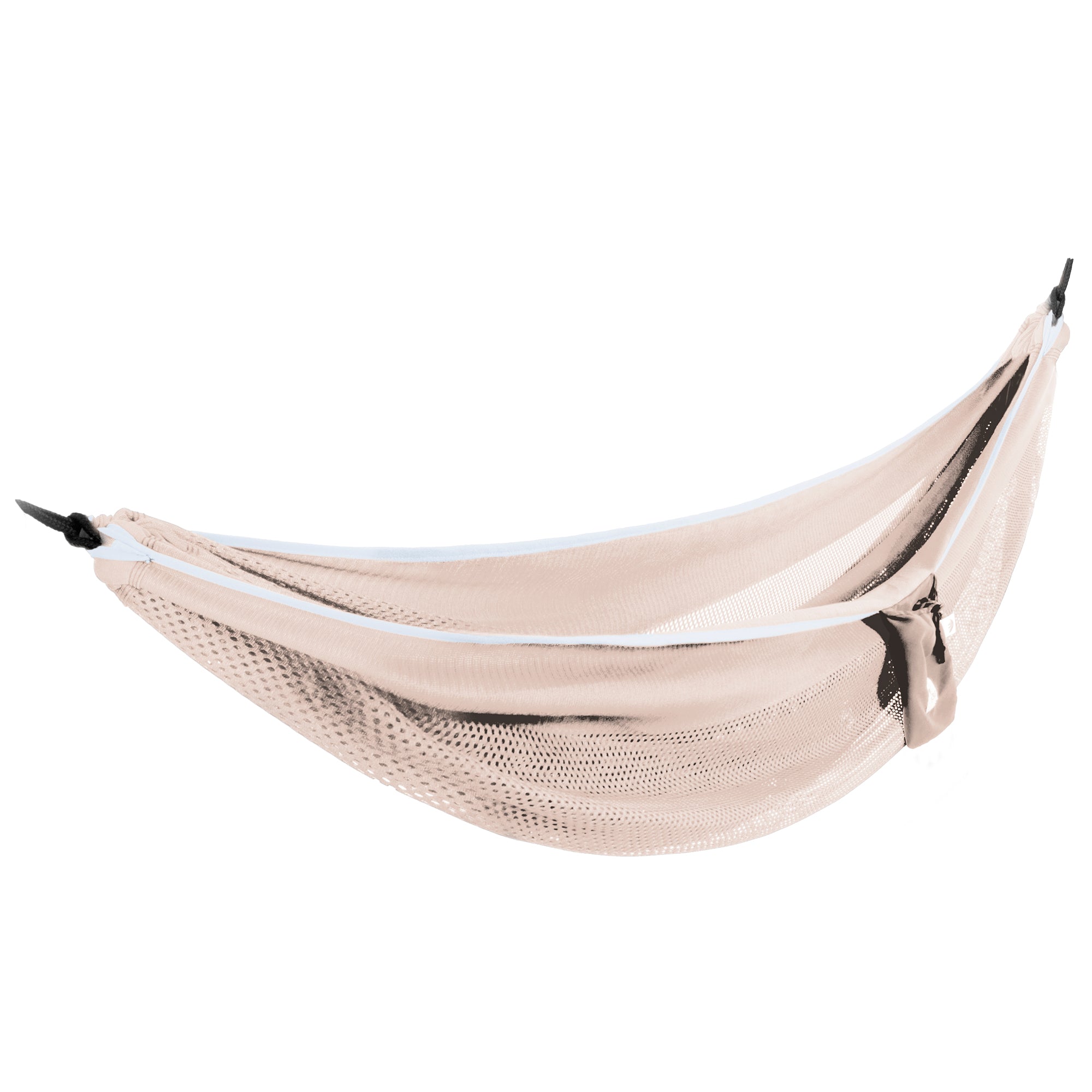 mesh double hammock in sand and sky