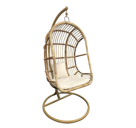 Balinese Natural Rattan Hanging Egg Chair without stand-Metro SYD/CANB/MELB/BRIS/G'COAST ONLY - $99.00-Siesta Hammocks