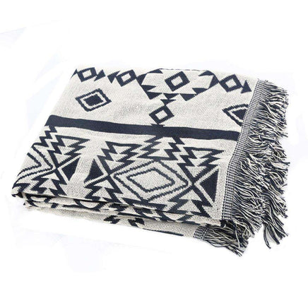 Cotton Sofa Blanket Throw Rug Chair-Siesta Hammocks