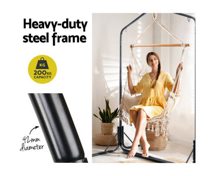 cream-tassel-hammock-chair-with-double-hammock-chair-stand-steel-frame
